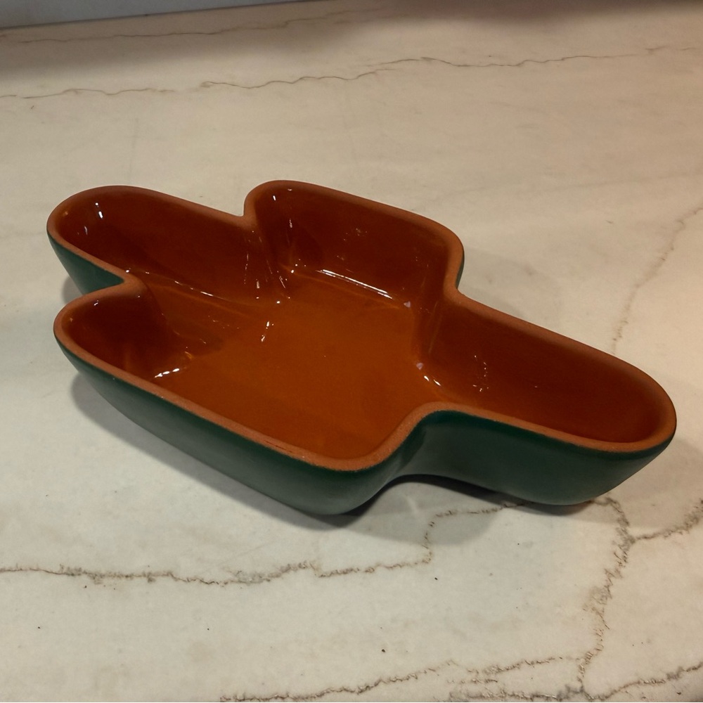 Terracotta Cactus Dish